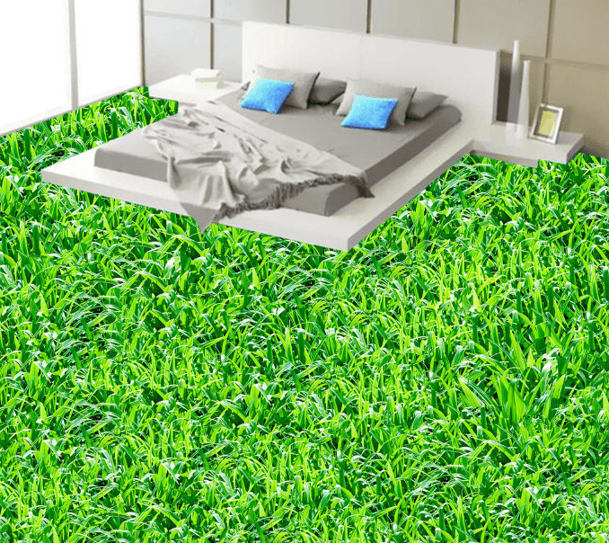 3D Grass 189 Floor Mural Wallpaper AJ Wallpaper 2 