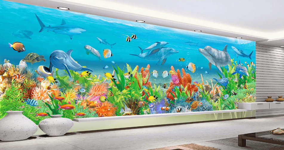 3D Dolphin Submarine 178 Wallpaper AJ Wallpaper 