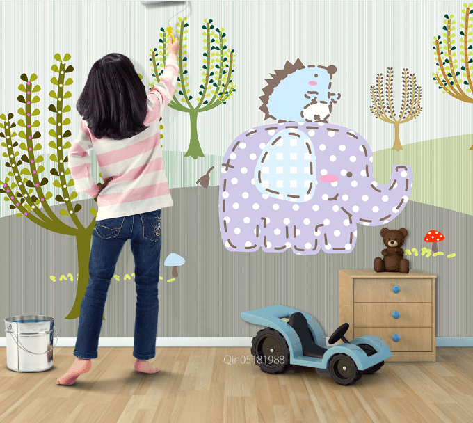 3D Hedgehog And Elephant Wallpaper AJ Wallpaper 1 