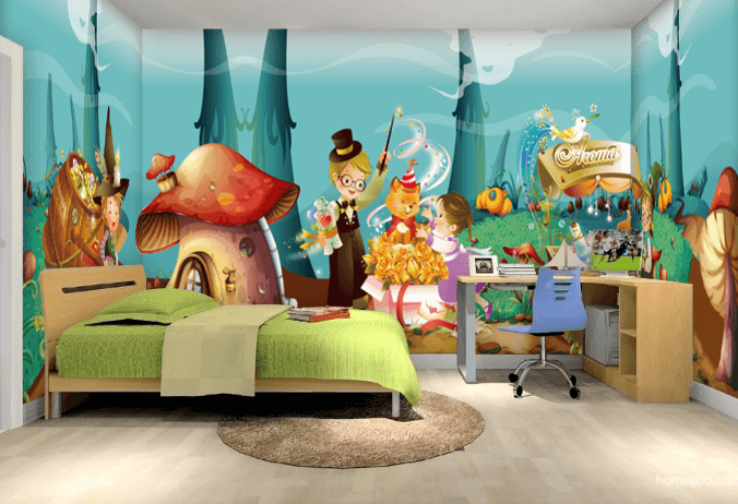 3D Happy Fairy Tale World Wallpaper AJ Wallpaper 