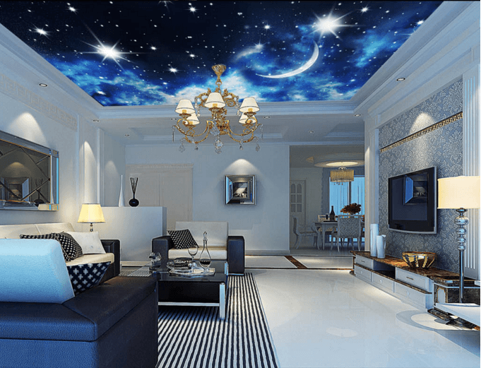 Cloud Moon Stars 039 Wallpaper AJ Wallpaper 