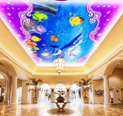 Jellyfish Dolphin 307 Wallpaper AJ Wallpaper 