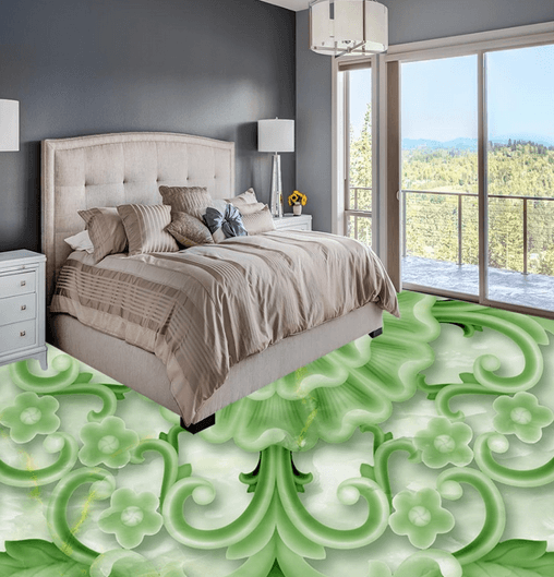 3D Refreshing 096 Floor Mural Wallpaper AJ Wallpaper 2 