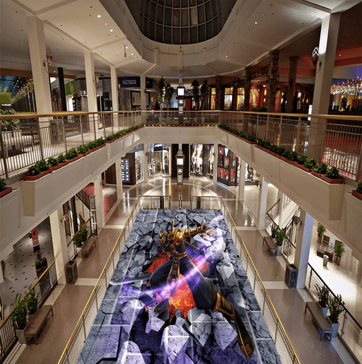 3D Cool 085 Floor Mural Wallpaper AJ Wallpaper 2 