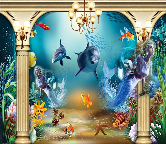 Lovely Swimming Dolphin 56 Wallpaper AJ Wallpaper 1 