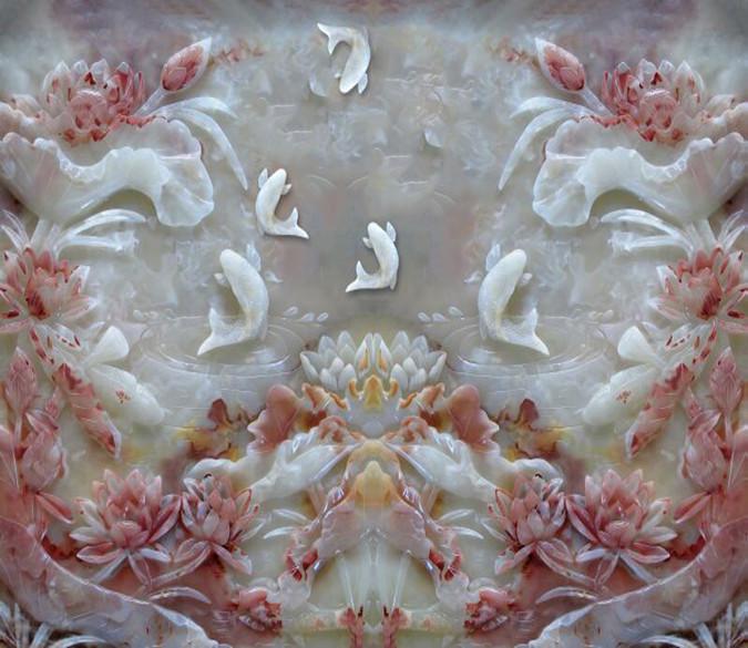 Jade Fish And Pattern 88 Wallpaper AJ Wallpaper 1 