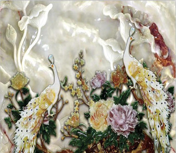 Oil Painting Peony 92 Wallpaper AJ Wallpaper 1 