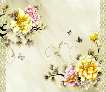 Yellow And Purple Flower 65 Wallpaper AJ Wallpaper 1 