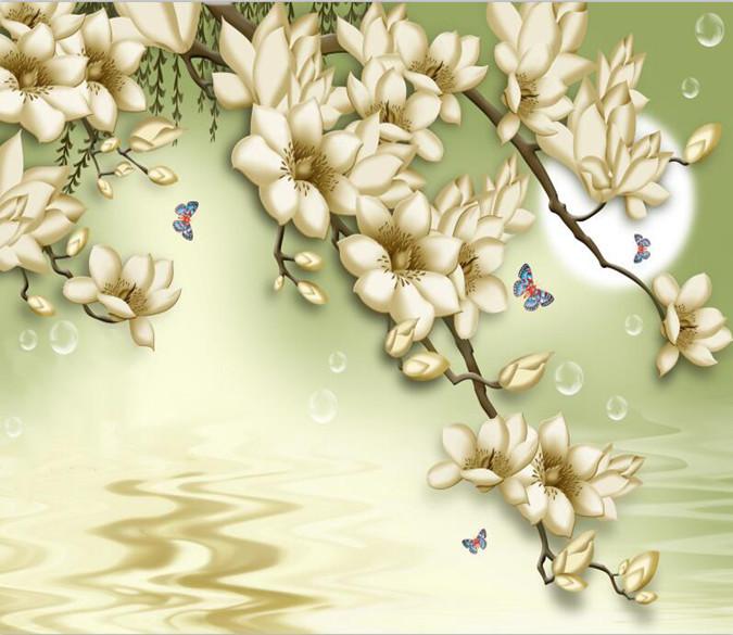 White Pear Flower 21 Wallpaper AJ Wallpaper 1 