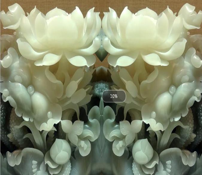 Lifelike jade flowers 55 Wallpaper AJ Wallpaper 1 