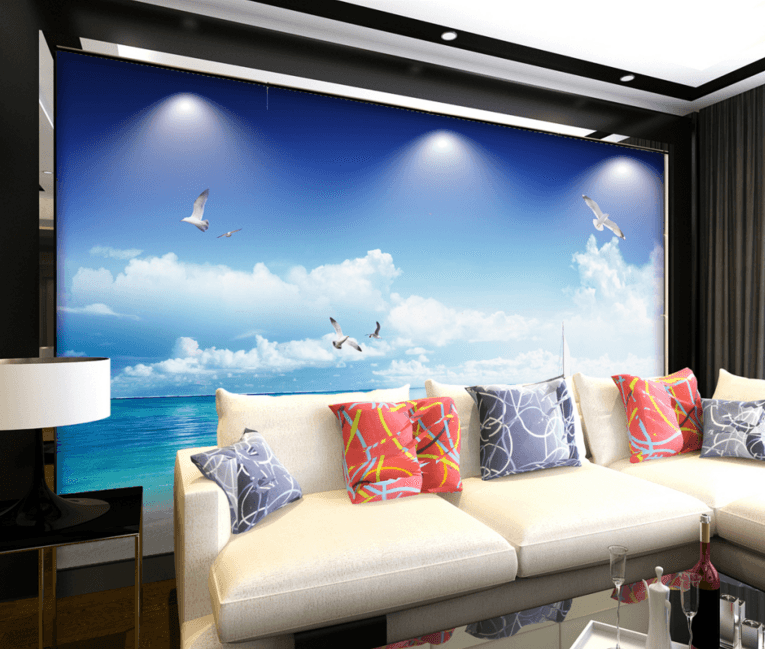 3D Happy Seagull 241 Wallpaper AJ Wallpaper 