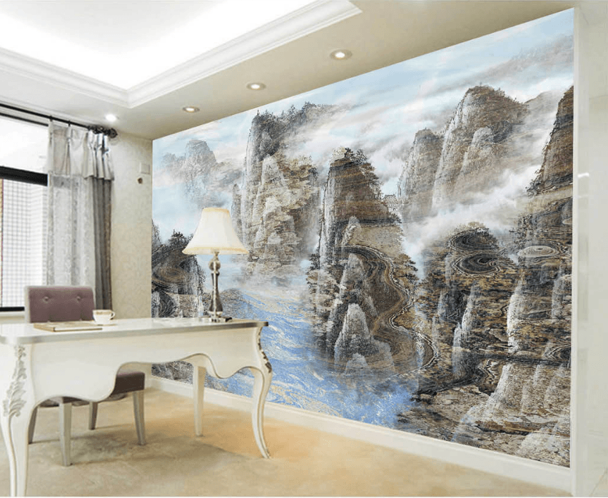 3D Mountain Peak 091 Wallpaper AJ Wallpaper 