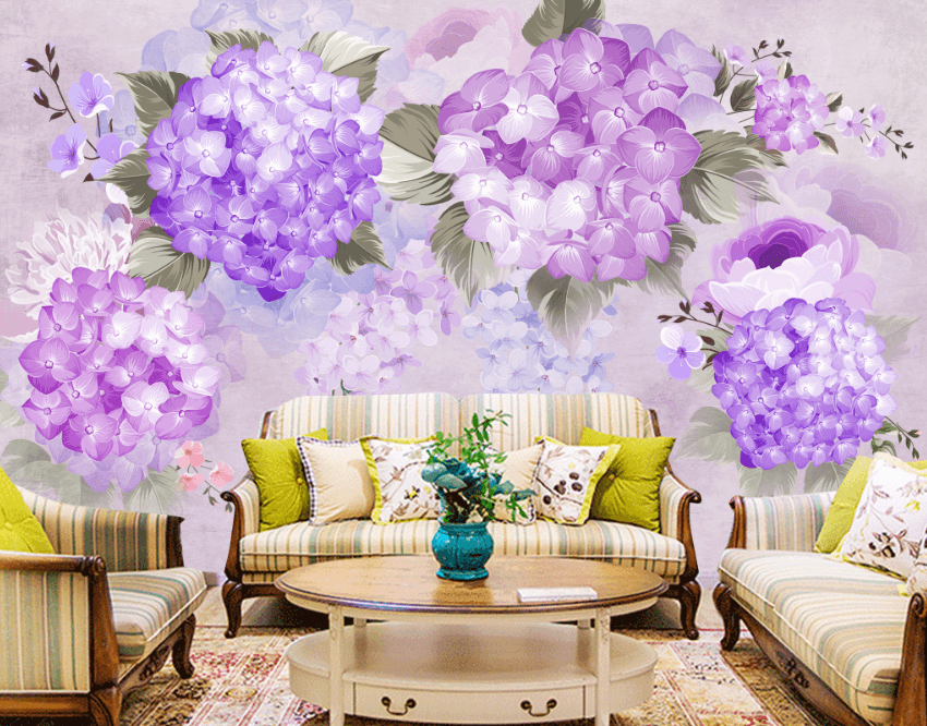 3D Flower Group 017 Wallpaper AJ Wallpaper 