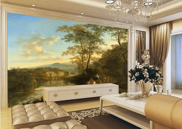 3D Sunny Tree 386 Wallpaper AJ Wallpaper 