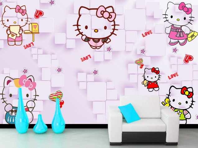 3D Sprouting Lovely 384 Wallpaper AJ Wallpaper 