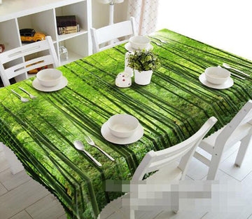 3D Green Bamboo Forest 1089 Tablecloths Wallpaper AJ Wallpaper 