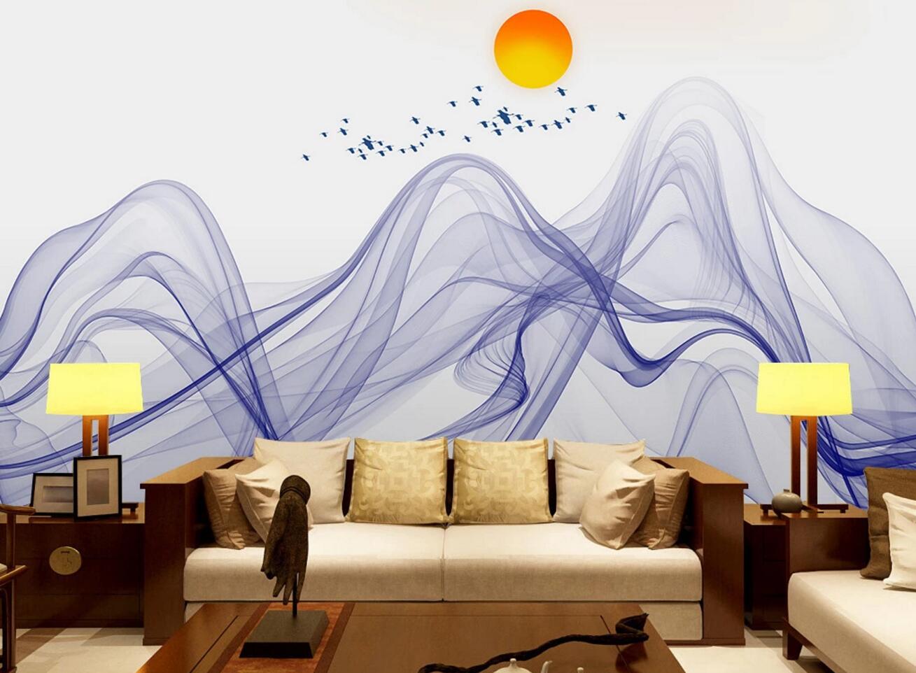 3D Sun Goose WC439 Wall Murals