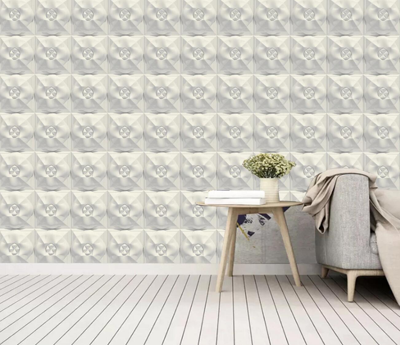 3D Flower Brick WC2101 Wall Murals