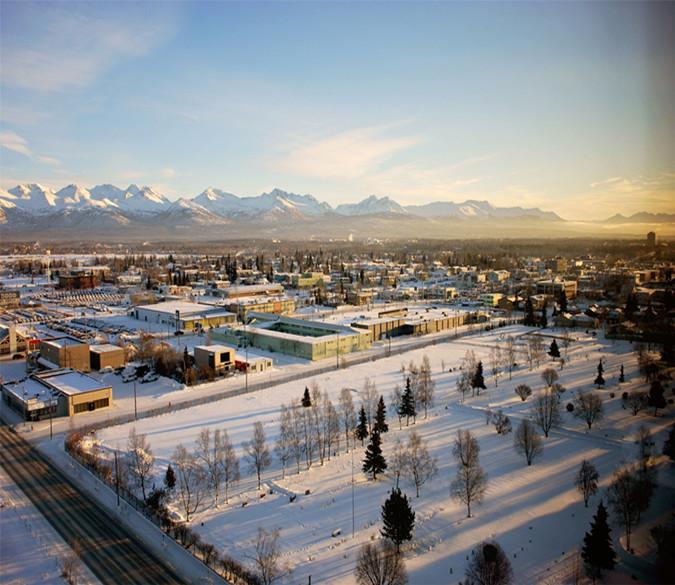 3D Snow City Pines 8 Wallpaper AJ Wallpaper 