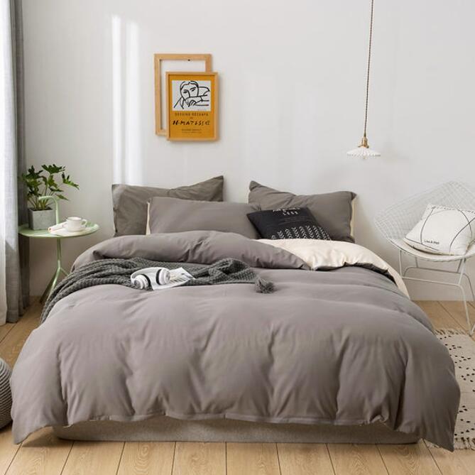 3D Dark Gray 2072 Bed Pillowcases Quilt