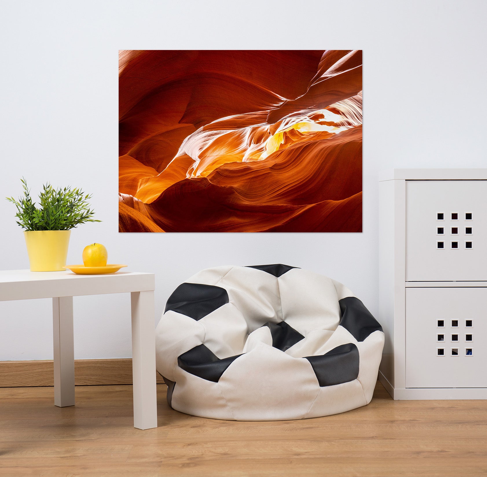 3D Red Magma 215 Marco Carmassi Wall Sticker