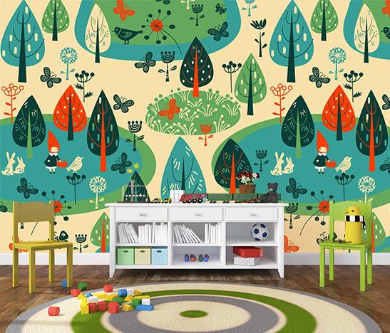 3D Tree Forest 135 Wallpaper AJ Wallpaper 