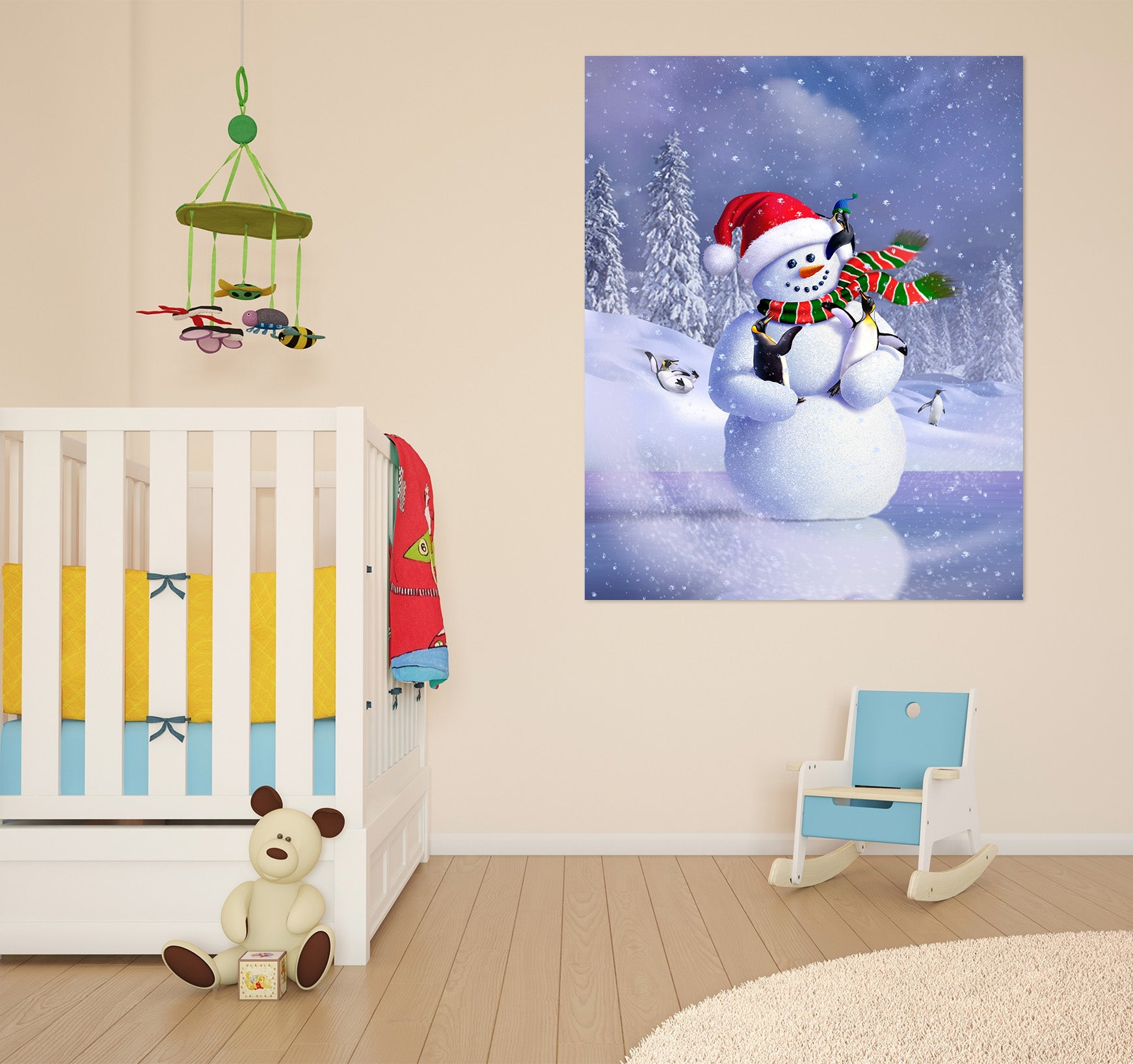 3D Snowman 85205 Jerry LoFaro Wall Sticker