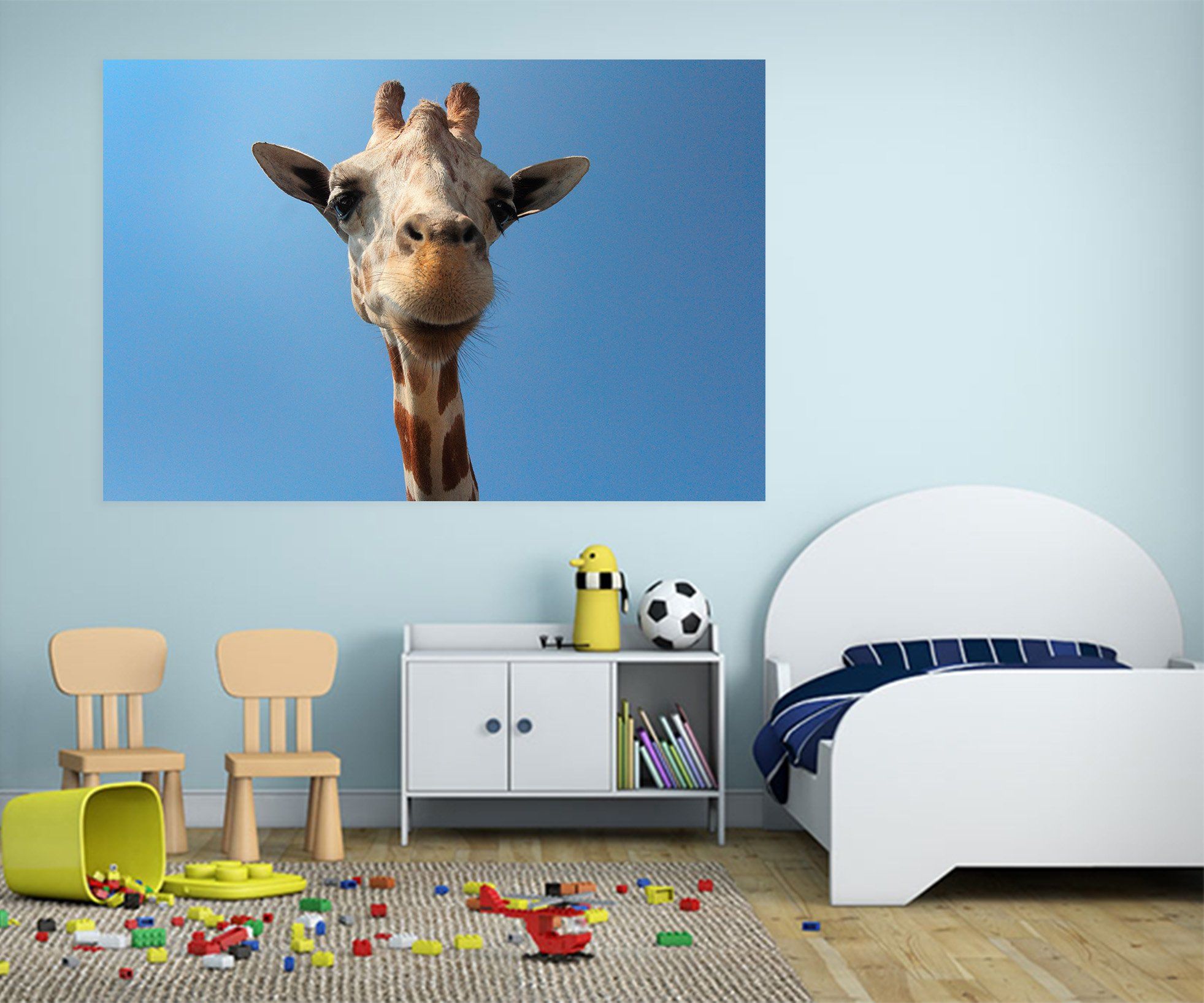 3D Giraffe 62 Animal Wall Stickers Wallpaper AJ Wallpaper 2 