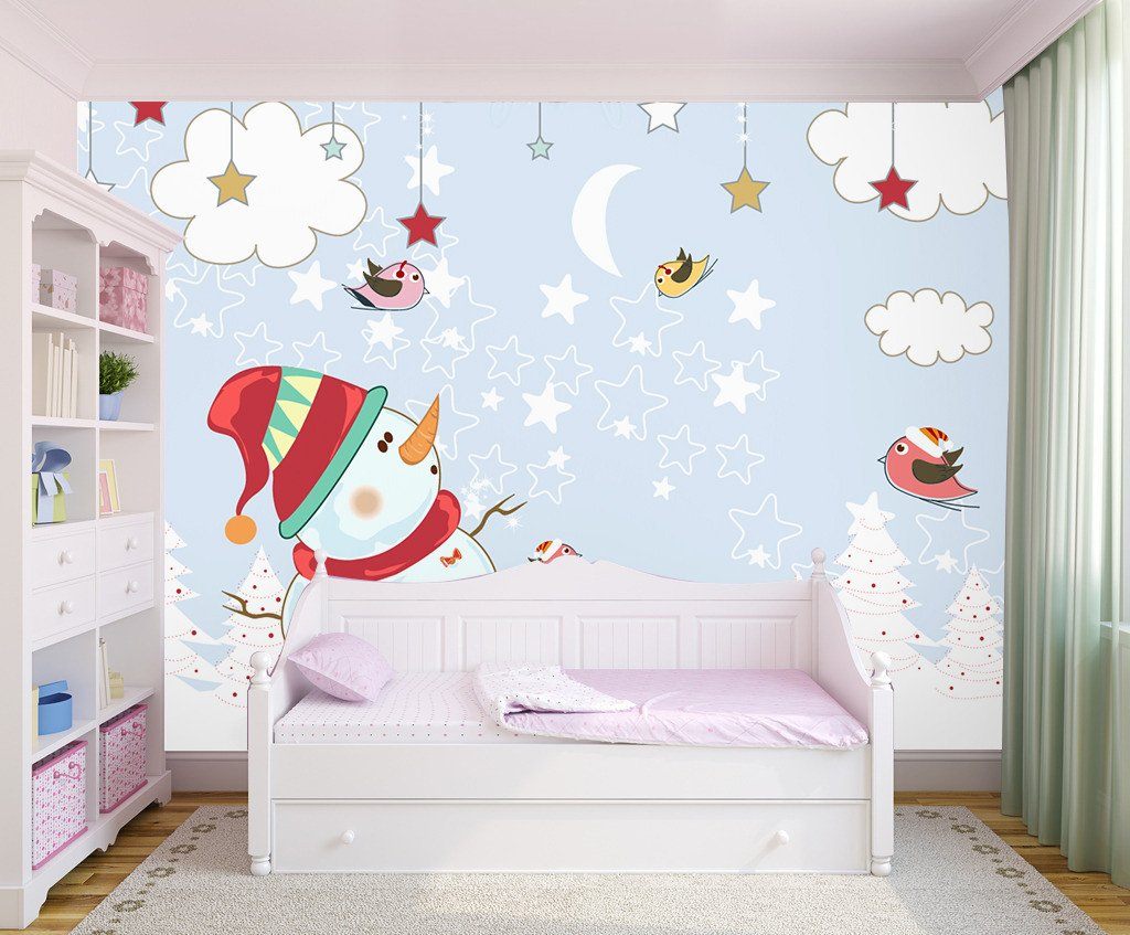 3D Christmas Snowman Star 44 Wallpaper AJ Wallpaper 