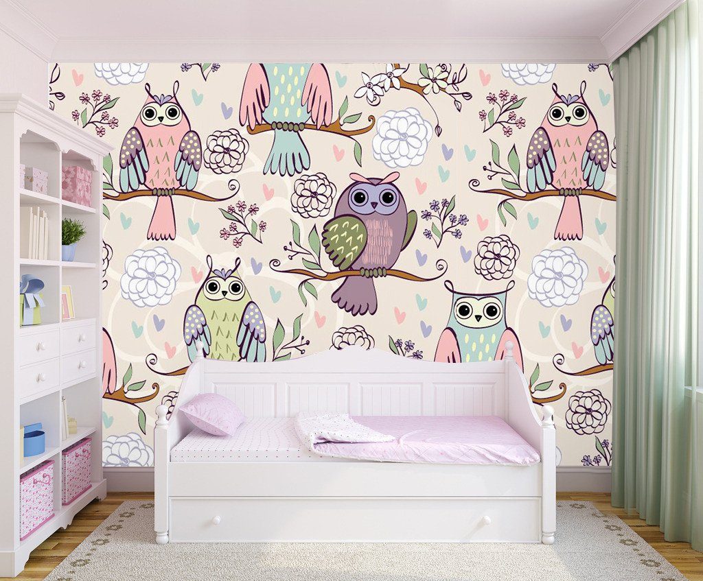 3D Owl Birds 623 Wallpaper AJ Wallpaper 