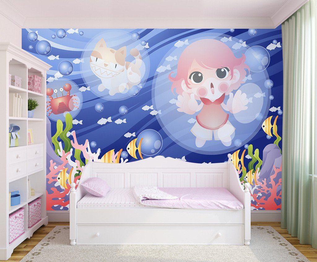 3D Little Bubble Girl 98 Wallpaper AJ Wallpapers 