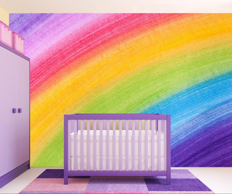 3D Color Rainbow 019 Wallpaper AJ Wallpaper 