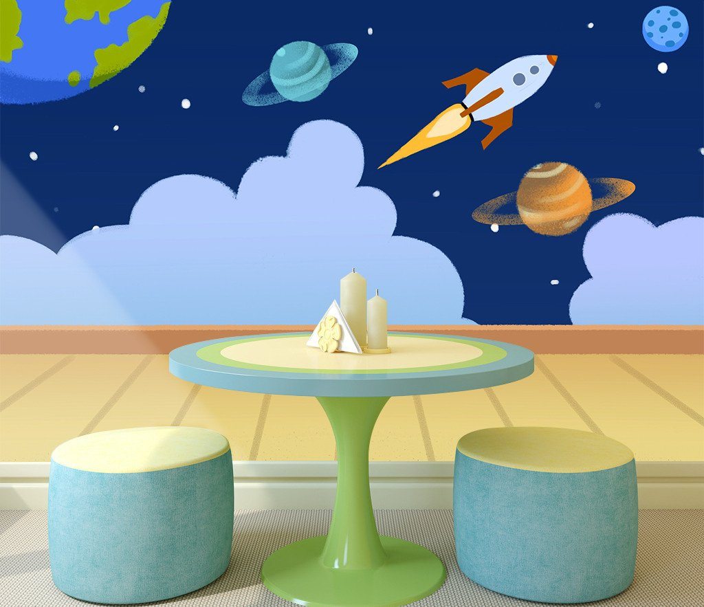 3D Flying Rocket 66 Wallpaper AJ Wallpaper 