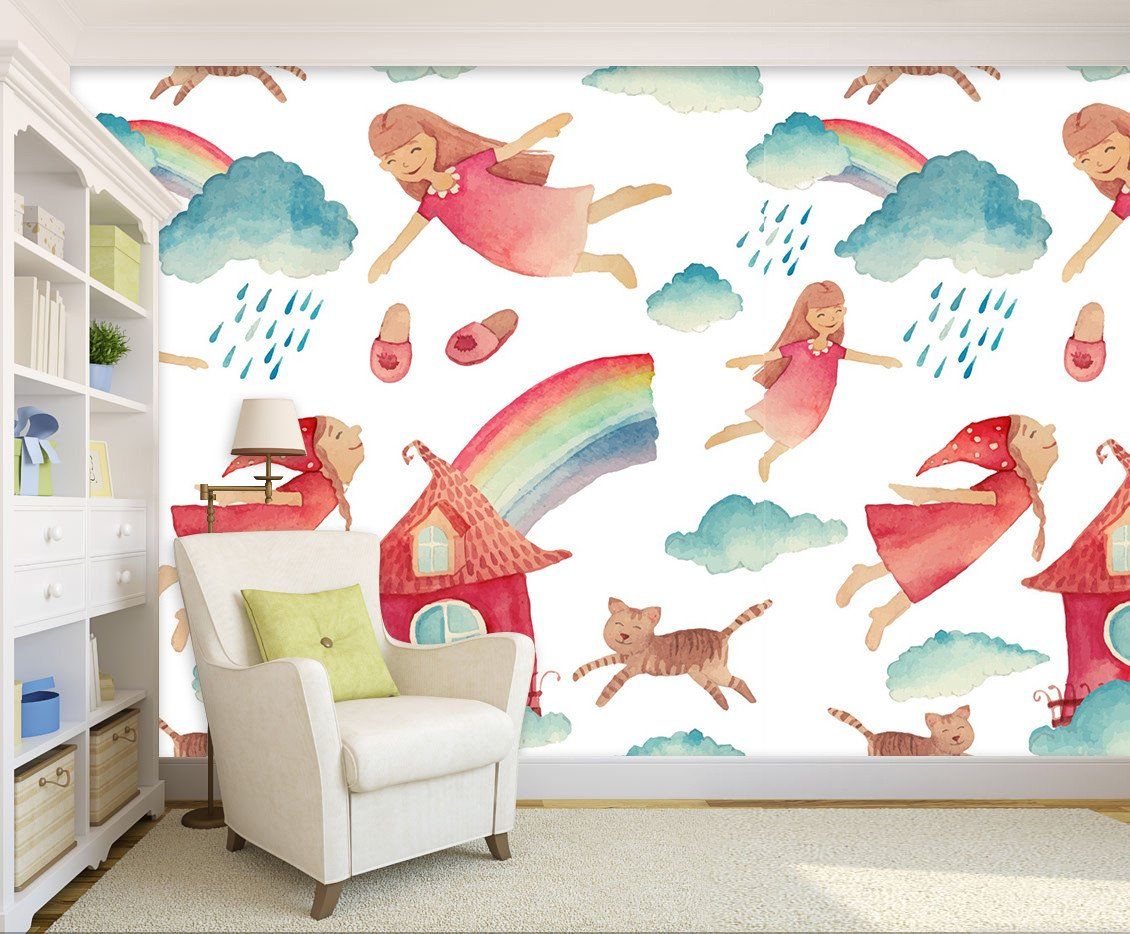 3D Rainbow Rainy 29 Wallpaper AJ Wallpaper 