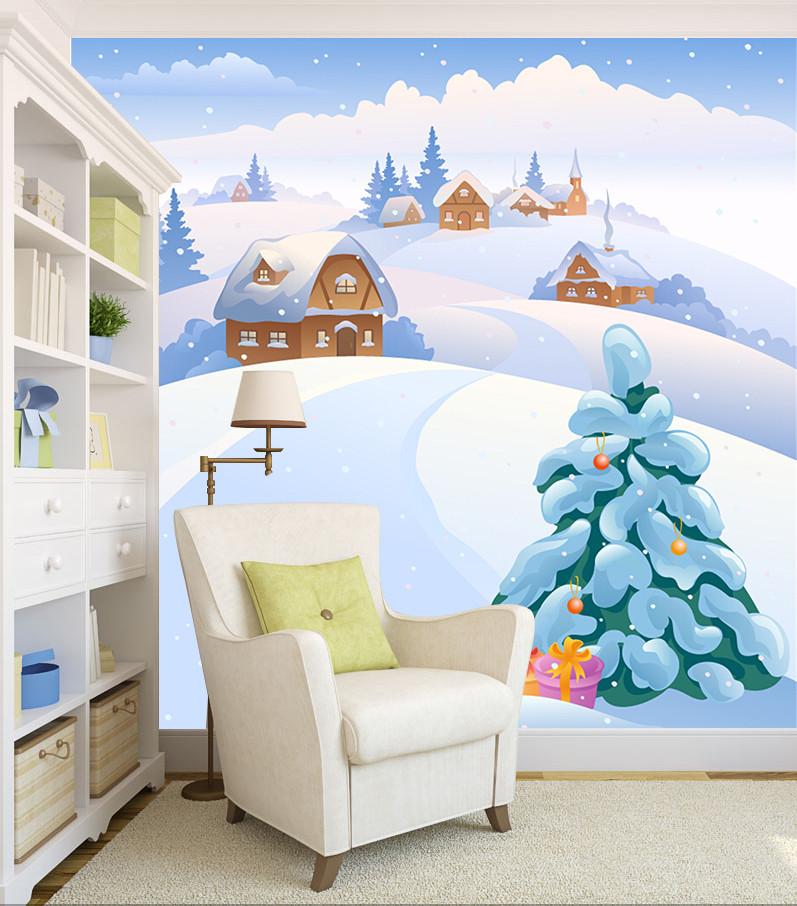 3D Christmas Snow Hut 51 Wallpaper AJ Wallpaper 