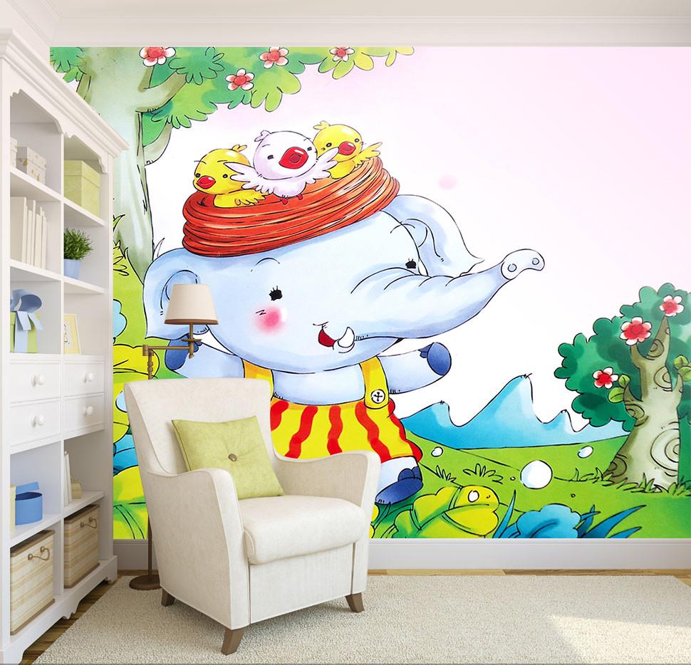 3D Lovely Elephant 98 Wallpaper AJ Wallpapers 