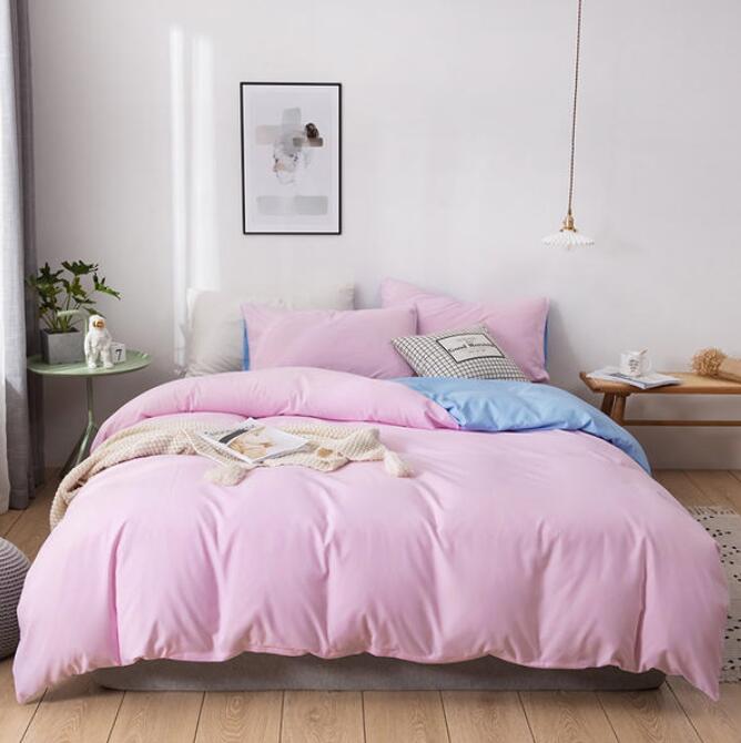 3D Pink 2075 Bed Pillowcases Quilt