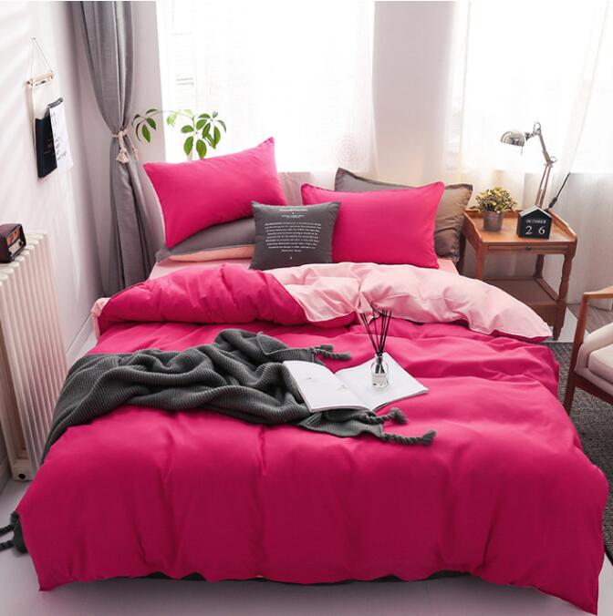 3D Rose Red Pink 2132 Bed Pillowcases Quilt