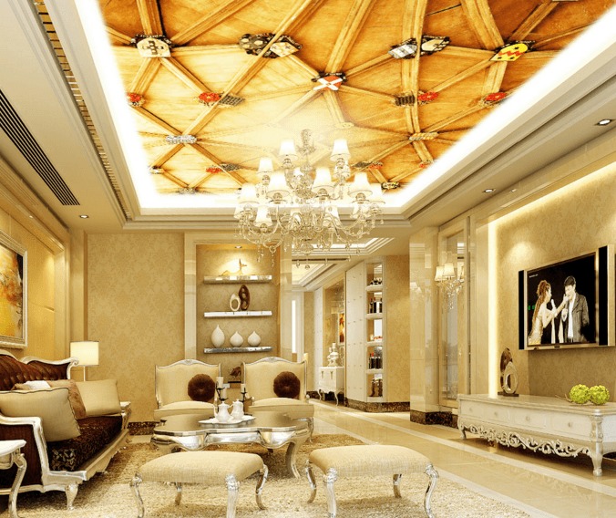 Wooden Ceiling Wallpaper AJ Wallpaper 2 