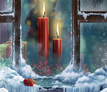 3D Christmas Candlelight 789 Wallpaper AJ Wallpaper 