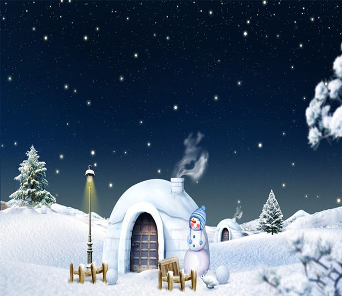 3D Christmas Hut 65 Wallpaper AJ Wallpaper 