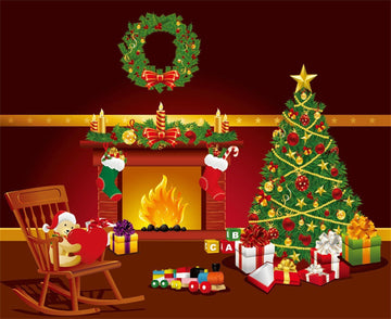 3D Christmas Tree And Sock Gifts 565 Wallpaper AJ Wallpaper 
