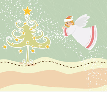 3D Fairy Christmas Tree Star 67 Wallpaper AJ Wallpaper 