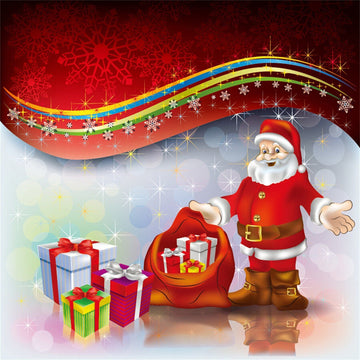 3D Hearty Father Christmas Send Gifts 13 Wallpaper AJ Wallpaper 2 