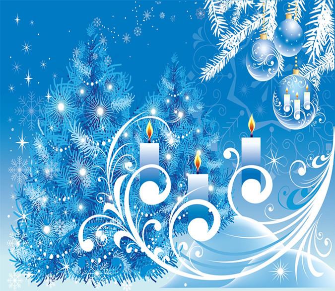 3D Christmas Candle 556 Wallpaper AJ Wallpaper 