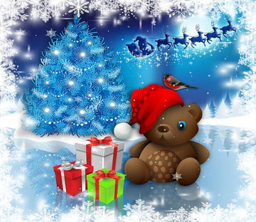 3D Christmas Bear Toy 6 Wallpaper AJ Wallpaper 