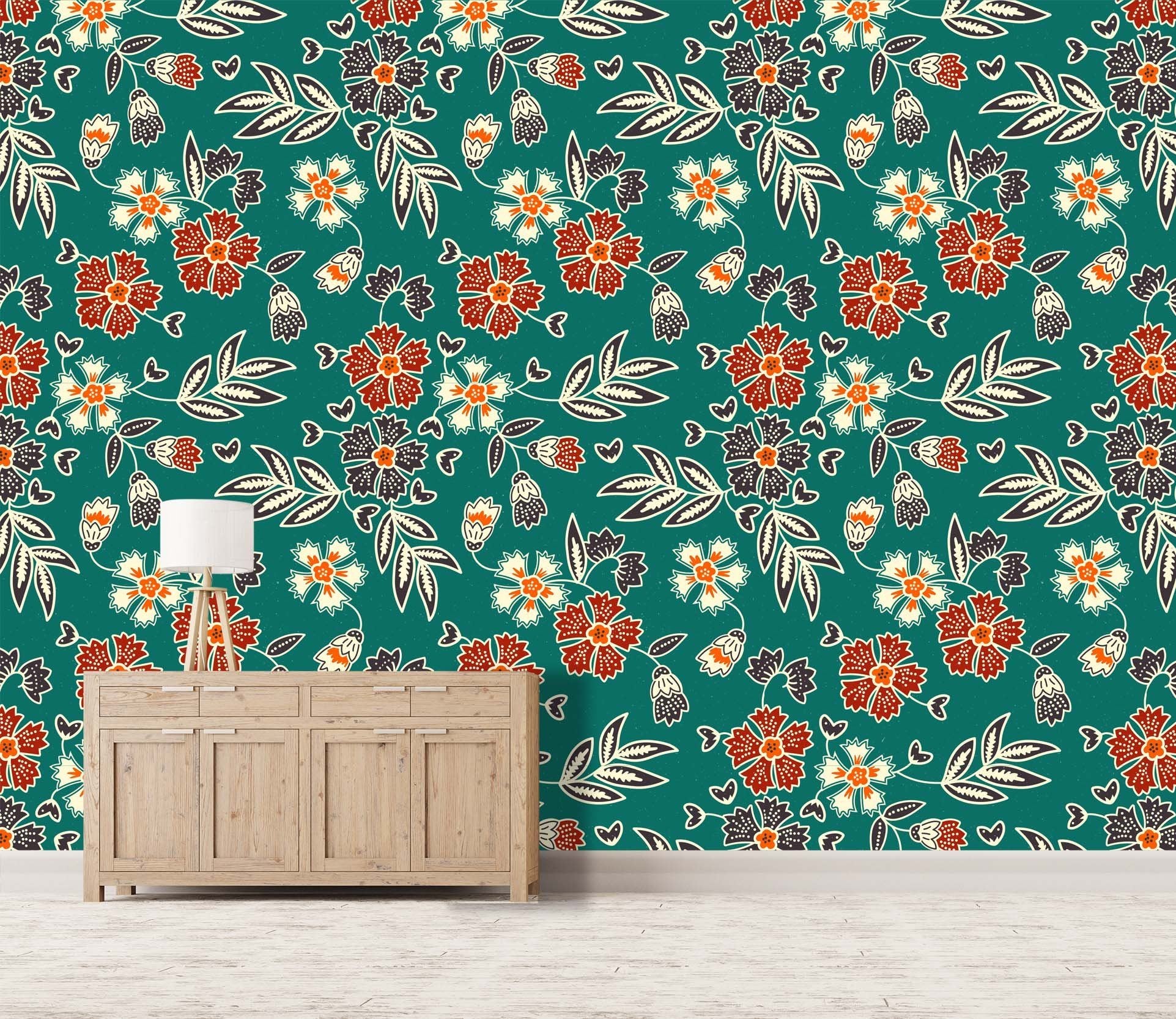 3D Crocus Pattern 432 Wallpaper AJ Wallpaper 