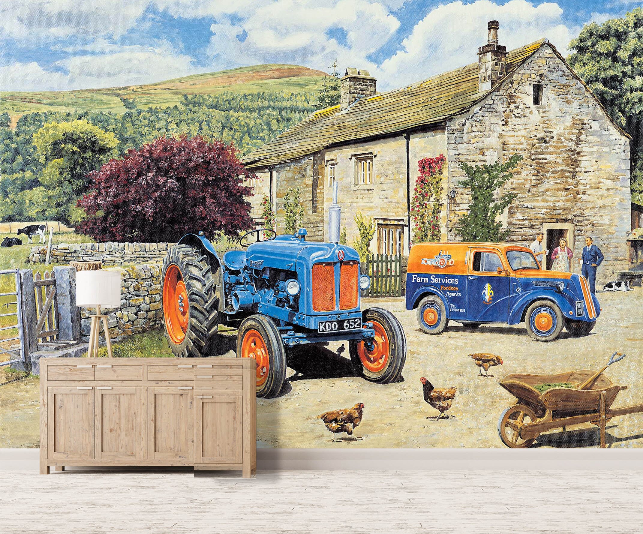 3D The New Major 1061 Trevor Mitchell Wall Mural Wall Murals Wallpaper AJ Wallpaper 2 