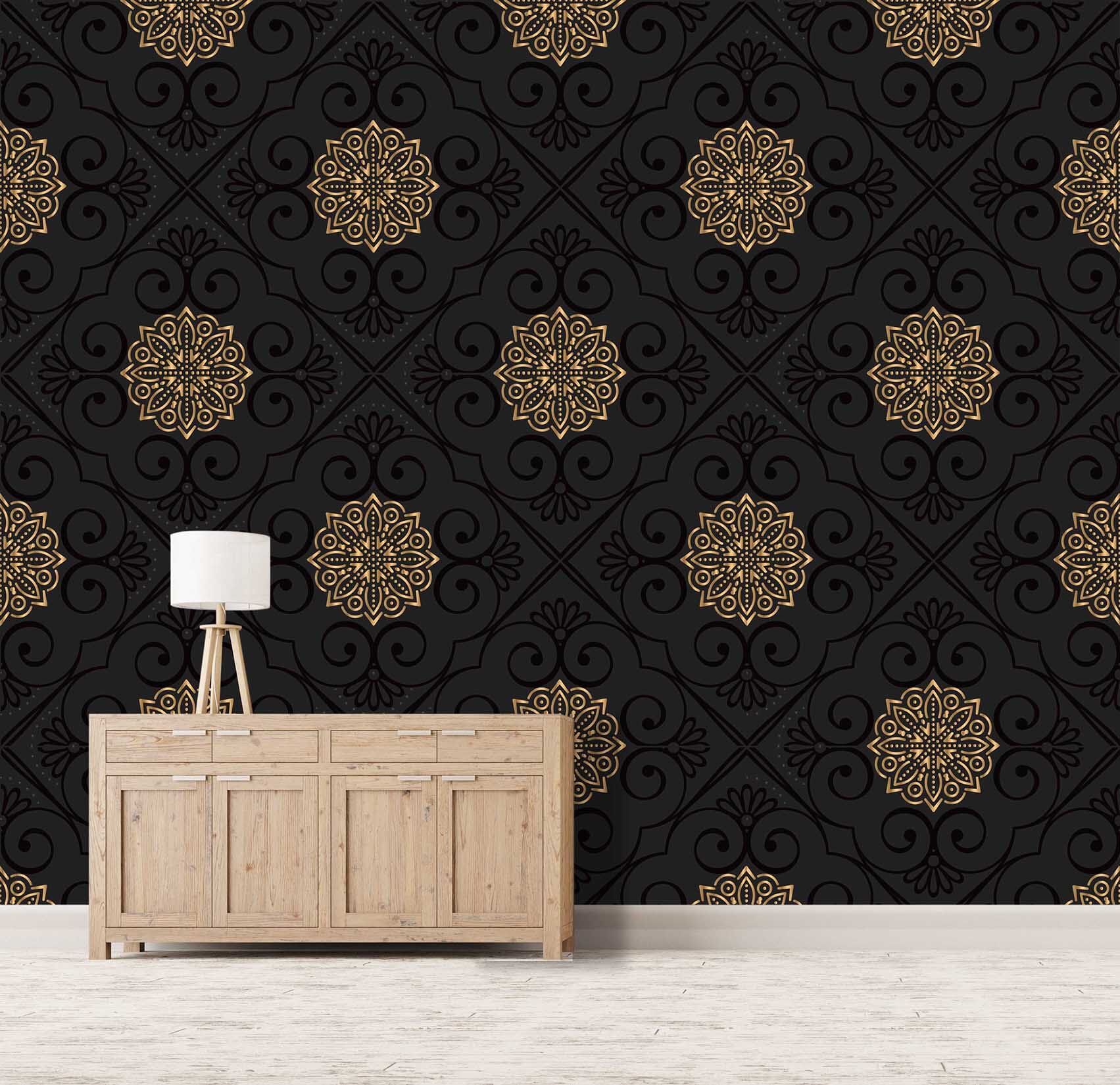 3D Flower Pattern 343 Wallpaper AJ Wallpaper 2 