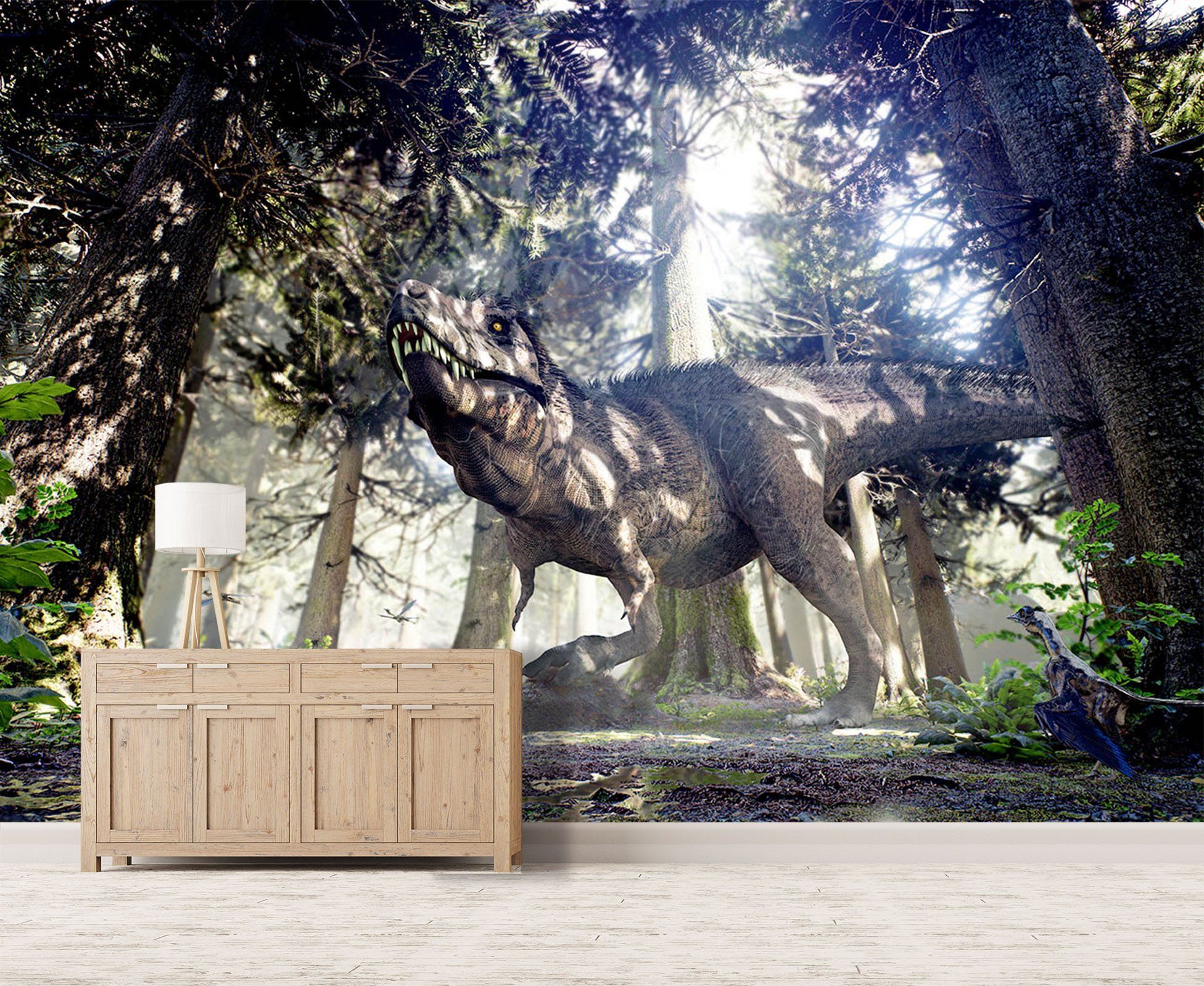 3D Wood Carnivore 172 Wallpaper AJ Wallpaper 